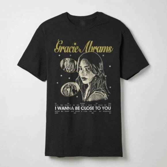 Gracie Abrams I wanna be close to you t-shirt - Picture 1 of 1